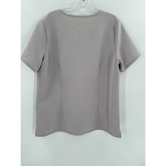 Figs Womens Gray Catarina One Pocket Scrub Top LARGE V Neck Technical Collection - Picture 2 of 9